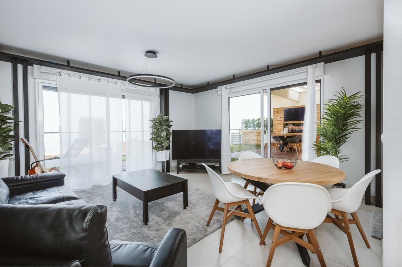 Monaco View, Pool, Garage, 100 M2 Terrace Apartment Beausoleil Exterior photo