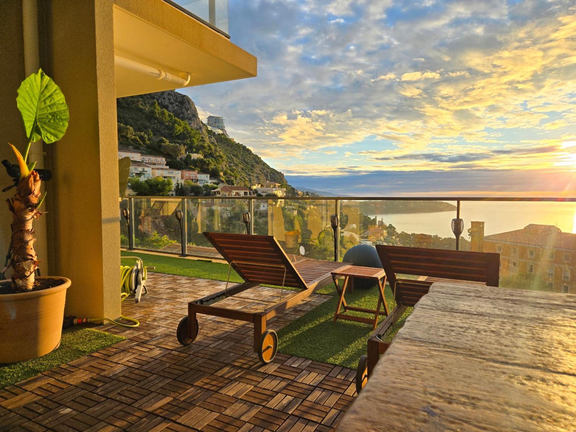 Monaco View, Pool, Garage, 100 M2 Terrace Apartment Beausoleil Exterior photo